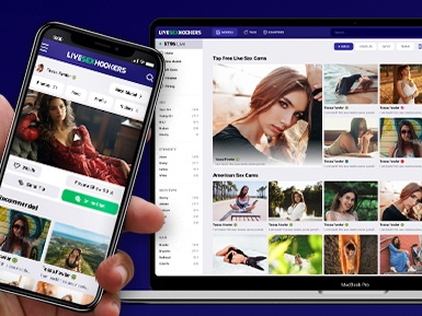 LiveSexHookers website design